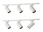 Veiling - 2 meter Railsysteem met 6 st railspot GU10 fitting