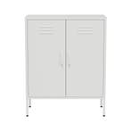 Lendo Online Dressoir Metaal 80x40x100 cm Wit, Verzenden