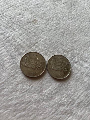 Italie, République 500 Lire argento (8 monete) (Sans prix de