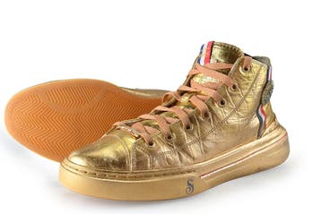 Skechers Hoge sneakers in maat 46 Goud, Overige kleuren, Verzenden, Zo goed als nieuw, Skechers