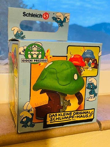 Peyo - Speelgoed Puffo Smurfs Schlumpf casa dei Puffi