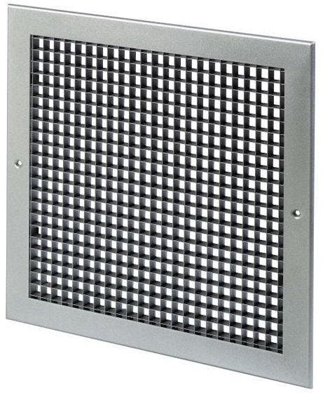 Wandrooster met vast raster (LxH) 500x500mm, Doe-het-zelf en Bouw, Ventilatie en Afzuiging, Nieuw, Verzenden