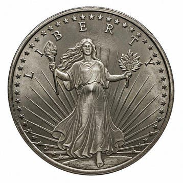 Verenigde Staten. 5 x 2027 1 oz Titanium Saint Gaudens