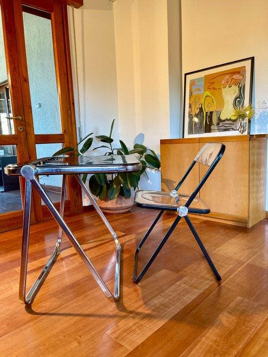 Anonima Castelli - Giancarlo Piretti - Tafel (2) - „Platone”, Antiek en Kunst, Antiek | Meubels | Stoelen en Sofa's