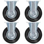vidaXL Vaste wielen 4 st 125 mm, Verzenden