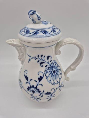 Meissen - Kaffeekanne Zwiebelmuster, 1. Wahl - Koffiepot -