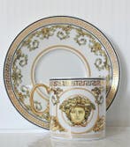 Rosenthal - Versace - Kop en schotel - Virtus Gala White -