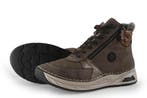 Rieker Veterboots in maat 39 Bruin, Kleding | Dames, Schoenen, Bruin, Verzenden, Overige typen, Zo goed als nieuw