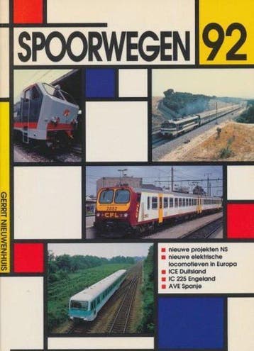 SPOORWEGEN 92 9789060138823 Nieuwenhuis, Boeken, Verzenden, Gelezen, Nieuwenhuis