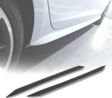 Rajouts Bas de Caisse Pour Audi A4 B6 8E Look S Line Noir Br, Verzenden, Nieuw