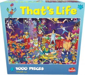 That's Life Circus - 1000 stukjes - Puzzel, Verzenden, Nieuw