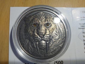 Burkina Faso. 1000 Francs 2013 1 oz. Antique finish,
