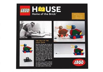Lego Set - 40501 - Icons - Drewniana kaczka z autografem
