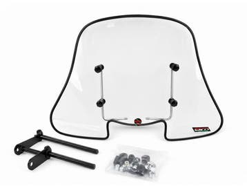 Veiling - FACO Windscherm Piaggio Zip 2000 Medium Transparan, Fietsen en Brommers, Nieuw