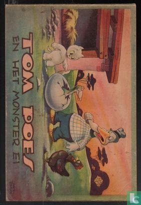 Bommel en Tom Poes - Tom Poes en het monster ei - 1948, Boeken, Stripverhalen, Gelezen, Eén stripboek, Verzenden