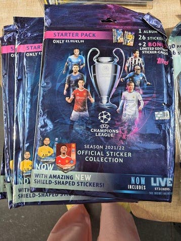 Panini - 25 Blister pack - Parfait (P), Verzamelen, Nieuw