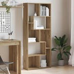 vidaXL Boekenkast Artisan Eiken 67x24x161 cm Bewerkt Hout, Huis en Inrichting, Kasten | Boekenkasten, Verzenden, Nieuw
