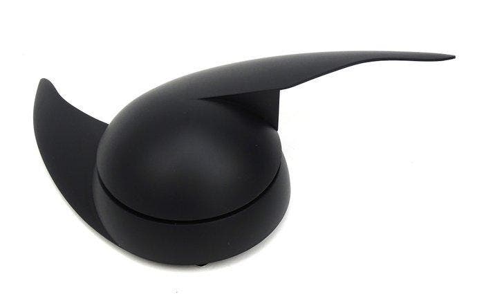 Wandklok - Alessi - Modern ABS grijs. Kwartsuurwerk. - Na, Antiquités & Art, Antiquités | Meubles | Chaises & Canapés