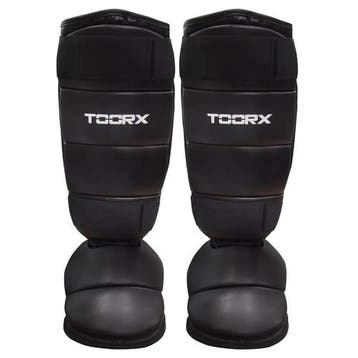 Toorx Fitness Scheenbeschermer PU - met voetbeschermer Maat, Sport en Fitness, Verzenden, Nieuw