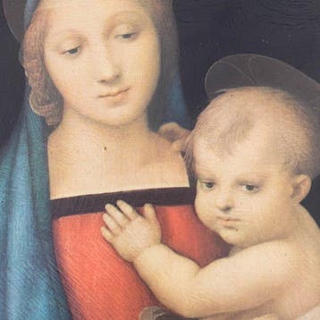 Madonna con Gesù bambino - 39 x 45 cm