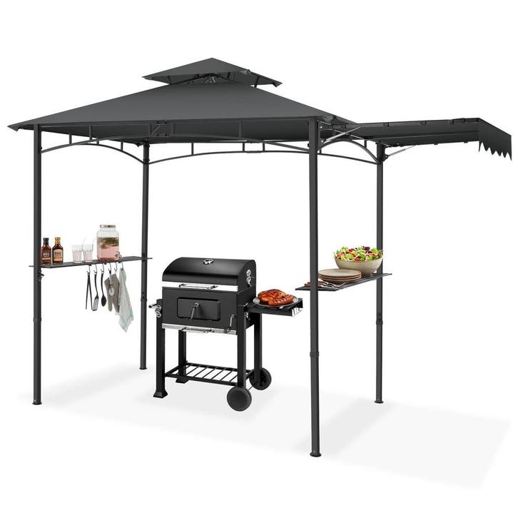 Barbecuepaviljoen Maracaibo met luifel, Tuin en Terras, Partytenten, Verzenden