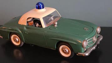 Schuco - Blikken speelgoed - Mercedes Razzia Car 5509 -