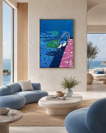 Mar Legón - Infinity blue II - XL