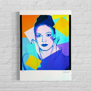Andy Warhol Karen Kain Lithografie Arches 300gsm 42x59 cm