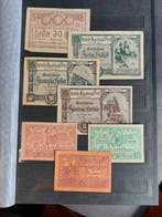 Oostenrijk. - 129 Notgeldscheine im Album Heller 1920s, Postzegels en Munten