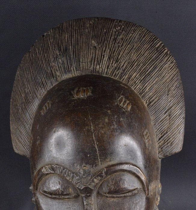 Masque Mblo - Baule - Ivoorkust, Antiek en Kunst, Kunst | Niet-Westerse kunst