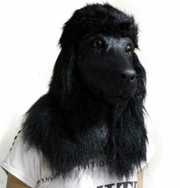 Hondenmasker Deluxe, Verzenden, Nieuw
