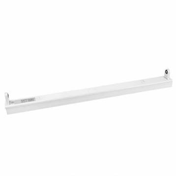 TL ARMATUUR - 60cm - Aluminium - Voor enkele LED TL buis -, Ophalen of Verzenden, Nieuw