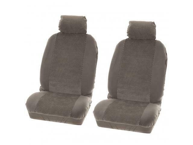 Stoelhoesset Denver 4-Delig Grijs, Auto-onderdelen, Interieur en Bekleding, Ophalen of Verzenden