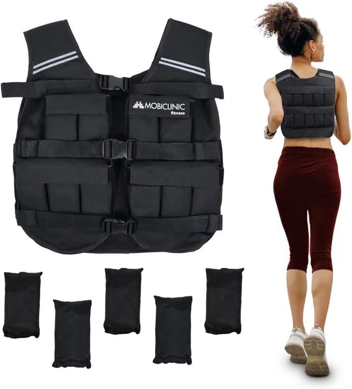 Verzwaard vest 20kg Oxford | Tweede kansje | OP = OP, Sports & Fitness, Équipement de fitness, Envoi