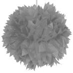 Pompon Zilver 30cm, Verzenden