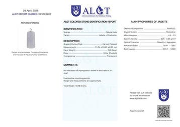 ALGT-gecertificeerd - Grootse en meesterlijke natuurlijke, Verzamelen, Mineralen en Fossielen