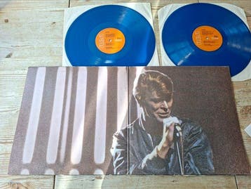 David Bowie - Stage - Double LP Blue Vinyl (1978 Dutch first, Cd's en Dvd's, Nieuw in verpakking