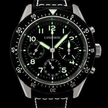 Landeron Pilote Vintage Tricompax - Homme - 2025 et au-delà