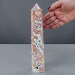 Candy-Achat Obelisk – Kunstwerk van de Aarde in zachte