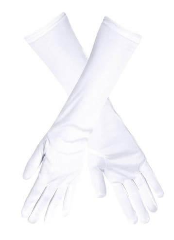 Witte Handschoenen Lang, Verzenden, Nieuw