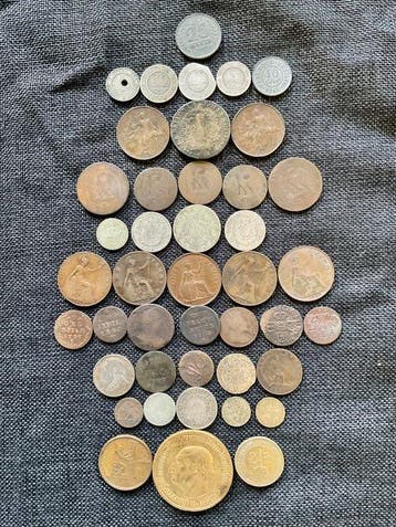 Wereld. Collection of coins Wereld – 43 historische stukken