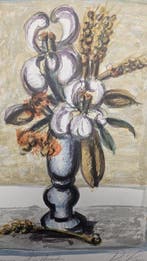 Franz Priking (1929-1979) - Vase aux fleurs