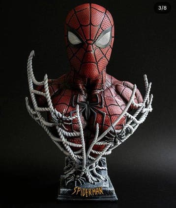 Marvel - Beeldje - SPIDER-MAN BUST - Hars, Nieuw
