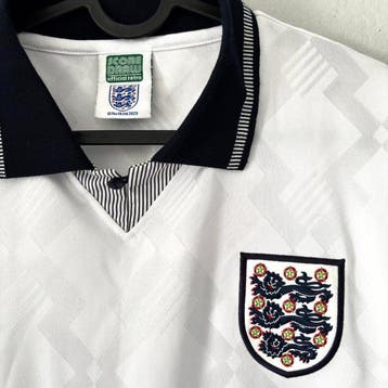 England - Wereldkampioenschap Voetbal - 1992 - Voetbalshirt, Nieuw