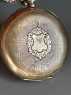 Antique Mechanical Pocket Watch with Glashütte-Style Marking