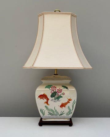 Franklin Mint - Zhe Zhou Jiang - Lampe de table - La lampe