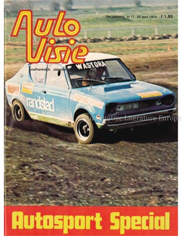 1974 AUTOVISIE MAGAZINE 17 NEDERLANDS, Ophalen of Verzenden, Nieuw