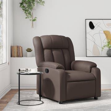 Fauteuil inclinable marron -35% : Vente jusqua epuisement, Verzenden, Nieuw