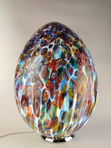 Murano - Lampe de table - Verre de Murano - Lampe de table,, Antiek en Kunst, Antiek | Verlichting