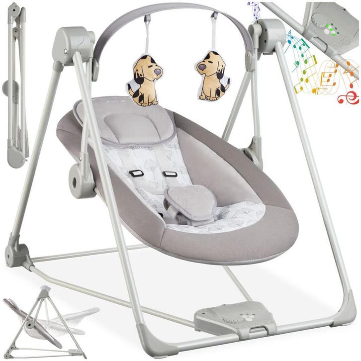 Wipstoel Dogs, inklapbaar, 5 snelheidsniveaus, timer, Kinderen en Baby's, Kinderstoelen, Verzenden